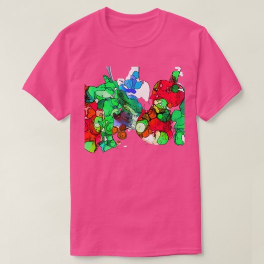 クリスマスバイオリン Tシャツ (デザイン正面)