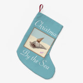 クリスマスバイザシーシェルズクリスマスストッキング スモールクリスマスストッキング (正面 (吊り時))