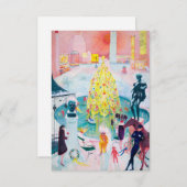 クリスマスバイフロリン・ステティハイマー エンクロージャーカード (正面/裏面)