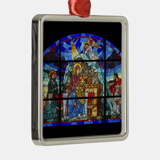 クリスマスバイブルの物語の休日オーナメント メタルオーナメント (右)
