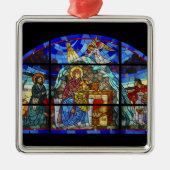 クリスマスバイブルの物語の休日オーナメント メタルオーナメント (正面)