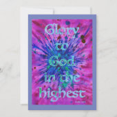 クリスマスバイブル引用文 シーズンカード (正面)