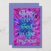 クリスマスバイブル引用文 シーズンカード (正面/裏面)