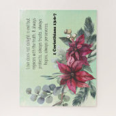 クリスマスバイブル聖句ジグソーパズル ジグソーパズル (縦)