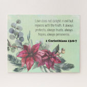 クリスマスバイブル聖句ジグソーパズル ジグソーパズル (横)