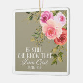 クリスマスバイブル聖句セラミックオーナメント セラミックオーナメント (左)