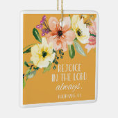 クリスマスバイブル聖句セラミックオーナメント セラミックオーナメント (右)