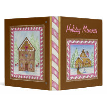 クリスマスバインダージンジャーブレッドハウスレシピ