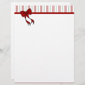 クリスマスバウのレターヘッド (正面/裏面)