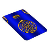 クリスマスバウブオンブルー マグネット (右側)