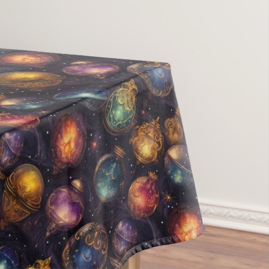 クリスマスバウブルズテーブルクロス テーブルクロス (インサイチュ)