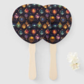 クリスマスバウブルズハンドファン ハンドファン (正面&裏面)