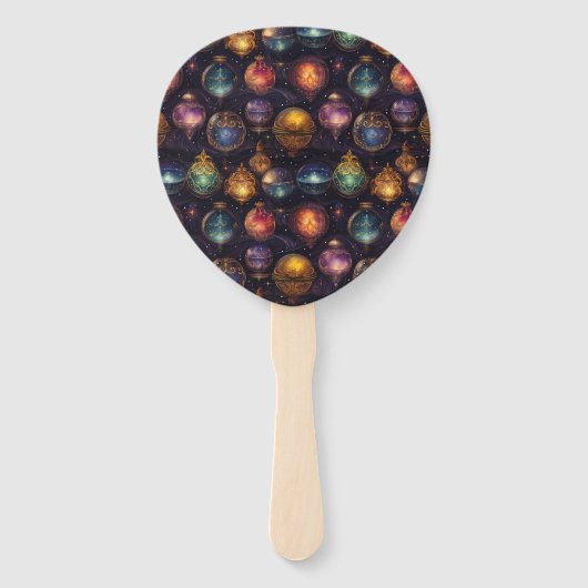 クリスマスバウブルズハンドファン ハンドファン (裏面)