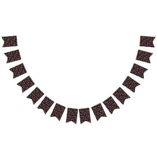 クリスマスバウブルズバナー バンティングフラッグ (全)