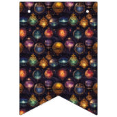 クリスマスバウブルズバナー バンティングフラッグ (第3の旗)