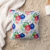 クリスマスバウブルズホリデイ装飾用クッション クッション (ブランケット)