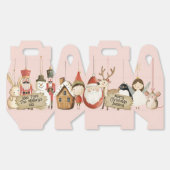 クリスマスバウブルパーティーボックス – クリスマスに最適 フェイバーボックス (見開き)