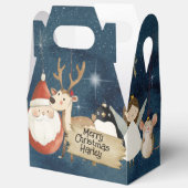 クリスマスバウブルパーティーボックス – クリスマスに最適 フェイバーボックス (見開き)