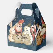 クリスマスバウブルパーティーボックス – クリスマスに最適 フェイバーボックス (裏面)