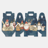 クリスマスバウブルパーティーボックス – クリスマスに最適 フェイバーボックス (見開き)