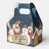 クリスマスバウブルパーティーボックス – クリスマスに最適 フェイバーボックス (裏面)