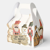 クリスマスバウブルパーティーボックス – クリスマスに最適 フェイバーボックス (裏面)