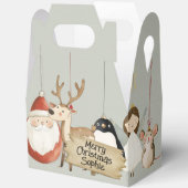 クリスマスバウブルパーティーボックス – クリスマスに最適 フェイバーボックス (見開き)