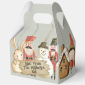 クリスマスバウブルパーティーボックス – クリスマスに最適 フェイバーボックス (裏面)