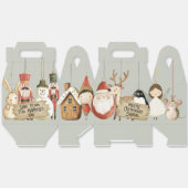 クリスマスバウブルパーティーボックス – クリスマスに最適 フェイバーボックス (見開き)