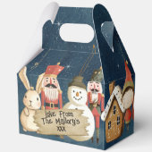 クリスマスバウブルパーティーボックス – クリスマスに最適 フェイバーボックス (裏面)