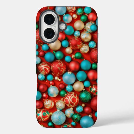 クリスマスバウブルブリス Case-Mate iPhoneケース (裏面)