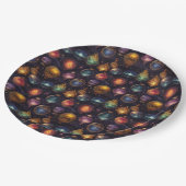 クリスマスバウブル紙プレート ペーパープレート (アングル)