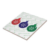 クリスマスバウブル タイル (側面)