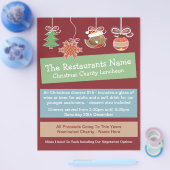 クリスマスバウブル チラシ (シングル)