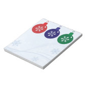 クリスマスバウブル ノートパッド (回転)