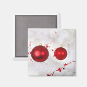 クリスマスバウブル マグネット (正面/裏面)