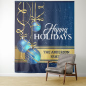 クリスマスバウベルの豪華なグリーティングウォール タペストリー (インサイチュ)