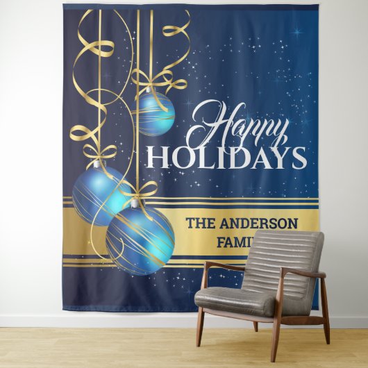 クリスマスバウベルの豪華なグリーティングウォール タペストリー (インサイチュ)
