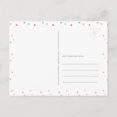 クリスマスバウンティホリデーポストカード ポストカード (裏面)