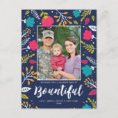 クリスマスバウンティホリデーポストカード ポストカード (正面)