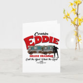 クリスマスバケーションいとこエドディデラックスドレナージ カード (黄色い花)