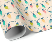 クリスマスバケーションホリデートゥインクルライト ラッピングペーパー (ロールコーナー)