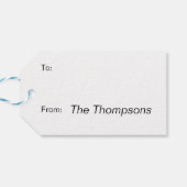 クリスマスバケーションホリーパターン ギフトタグ (裏面横)