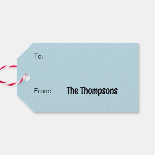 クリスマスバケーションメリークラークマス ギフトタグ (裏面横)