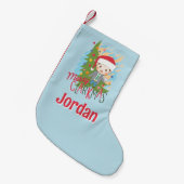 クリスマスバケーションメリークラークマス スモールクリスマスストッキング (正面 (吊り時))