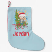 クリスマスバケーションメリークラークマス スモールクリスマスストッキング (正面)