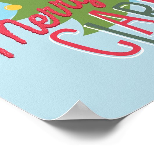 クリスマスバケーションメリークラークマス ポスター (角)