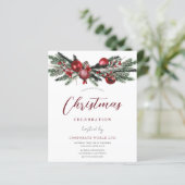 クリスマスバジェットホリデイフェスティバルパーティの招待状 (スタンド正面)