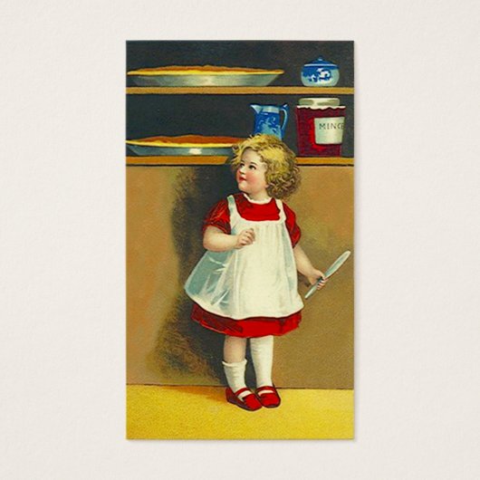 クリスマスバスケットギフトラベルカードミンスパイ (正面)