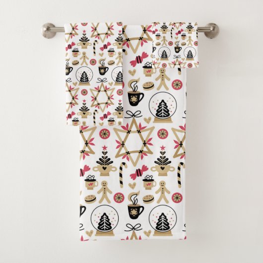 クリスマスバスタオルセット バスタオルセット (インサイチュ)
